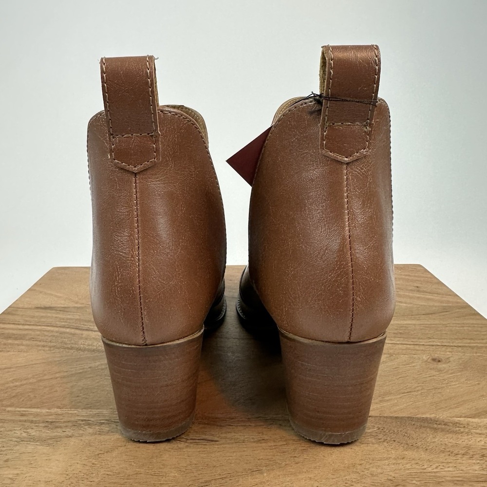 New Womens Nocona‎ Micki Cowhide 7" Snip Toe Ankle Boots Bootie Shoes Size 10 - Picture 6 of 8